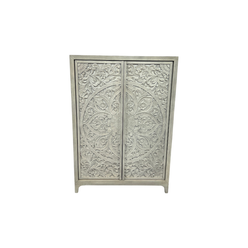 Bungalow Rose 2-Door Manufactured Wood Armoire, image 2