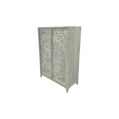 Bungalow Rose 2-Door Manufactured Wood Armoire, image 5