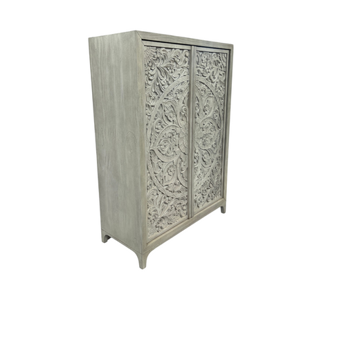 Bungalow Rose 2-Door Manufactured Wood Armoire, image 17