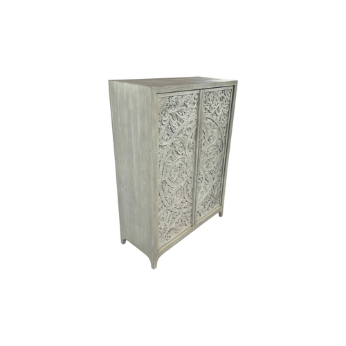 Bungalow Rose 2-Door Manufactured Wood Armoire, image 19
