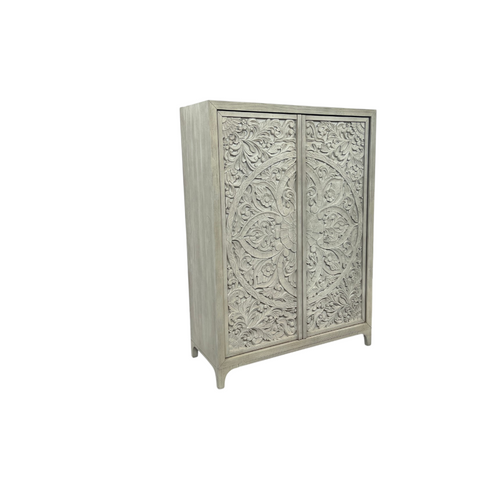 Bungalow Rose 2-Door Manufactured Wood Armoire, image 20