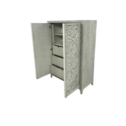 Bungalow Rose 2-Door Manufactured Wood Armoire, image 27
