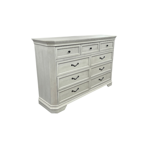 Charlton Home Ailany Traditional Wood 9-drawer Dresser, Antique Walnut Finish, image 21