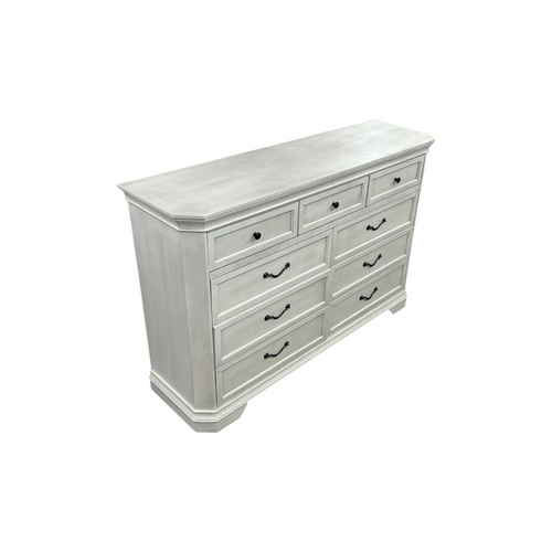 Charlton Home Ailany Traditional Wood 9-drawer Dresser, Antique Walnut Finish, image 23