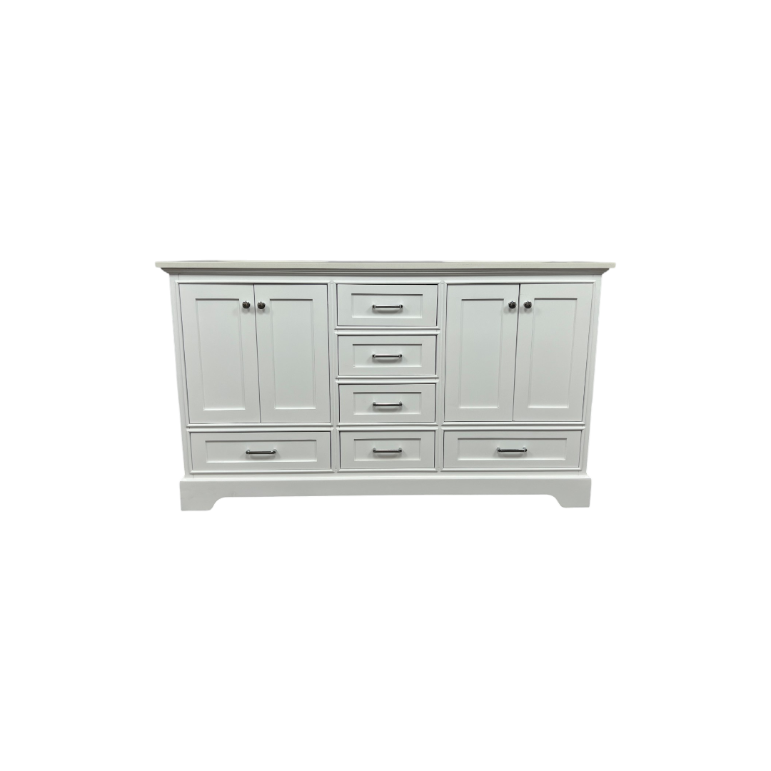 Lark Manor Larosa 60'' Double Bathroom Vanity with Top