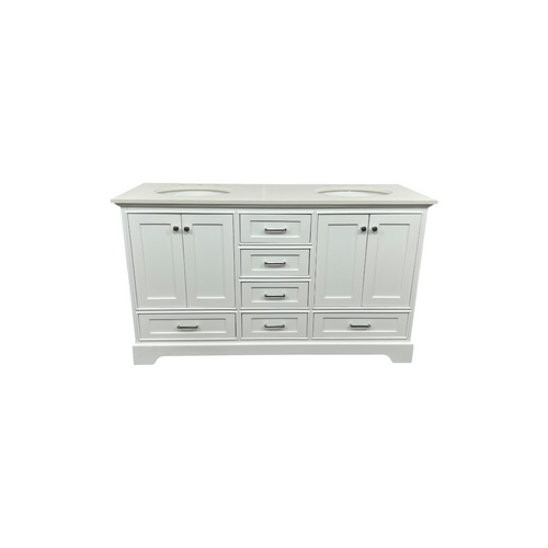 Lark Manor Larosa 60'' Double Bathroom Vanity with Top, image 3