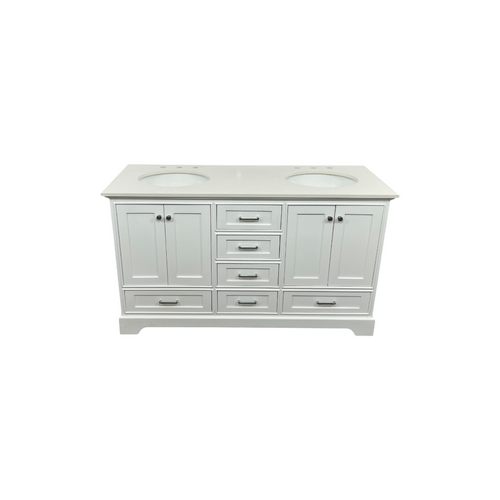 Lark Manor Larosa 60'' Double Bathroom Vanity with Top, image 4