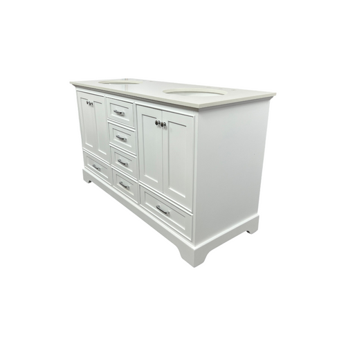 Lark Manor Larosa 60'' Double Bathroom Vanity with Top, image 5