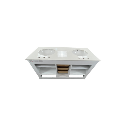 Lark Manor Larosa 60'' Double Bathroom Vanity with Top, image 14