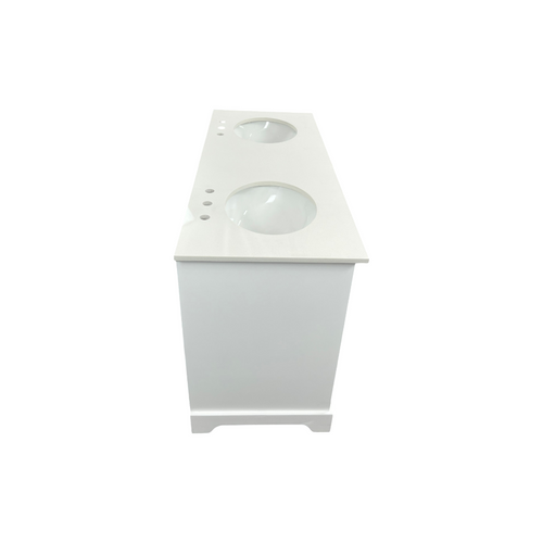 Lark Manor Larosa 60'' Double Bathroom Vanity with Top, image 21