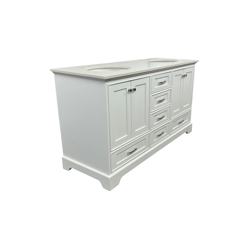 Lark Manor Larosa 60'' Double Bathroom Vanity with Top, image 22