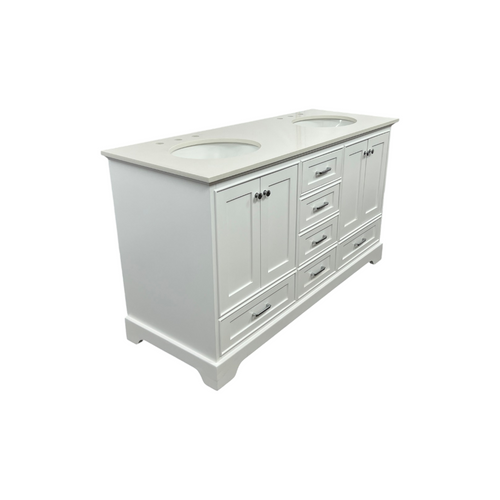 Lark Manor Larosa 60'' Double Bathroom Vanity with Top, image 23