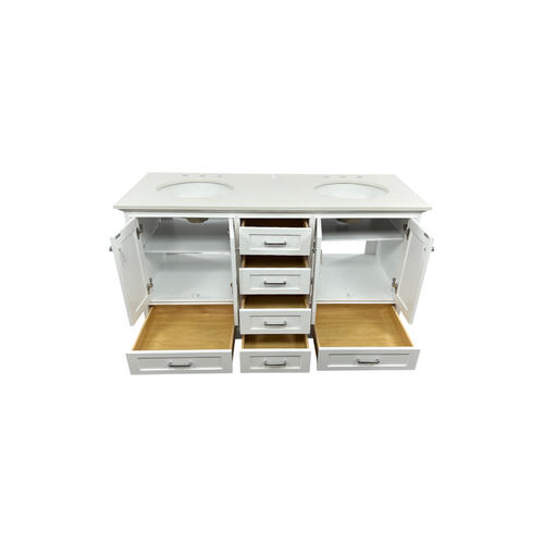 Lark Manor Larosa 60'' Double Bathroom Vanity with Top, image 27