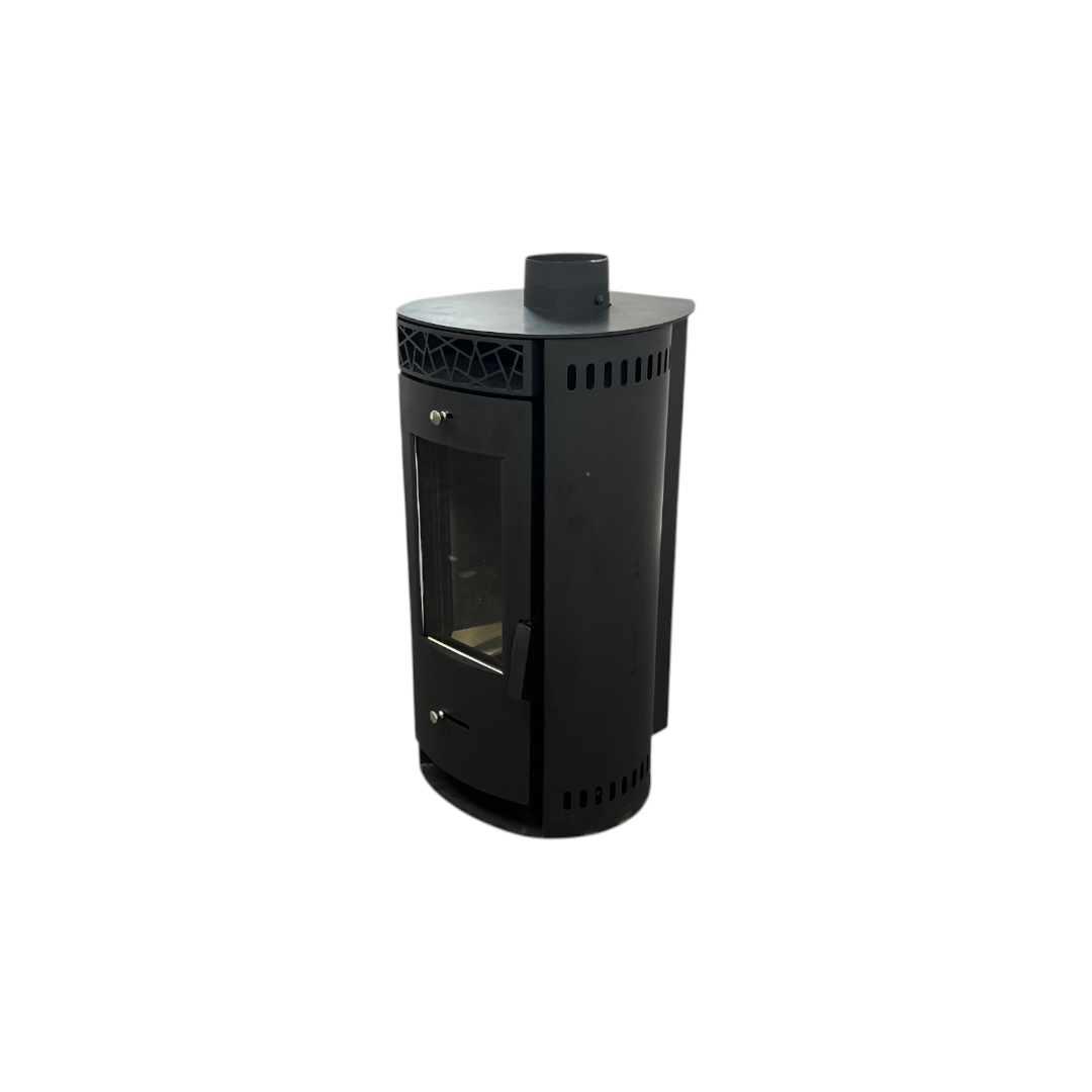 Hart Enjoy Life Cylindrical Vertical Wood-Burning Fireplace