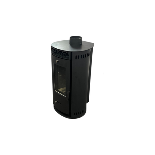 Hart Enjoy Life Cylindrical Vertical Wood-Burning Fireplace, image 6