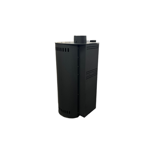 Hart Enjoy Life Cylindrical Vertical Wood-Burning Fireplace, image 10
