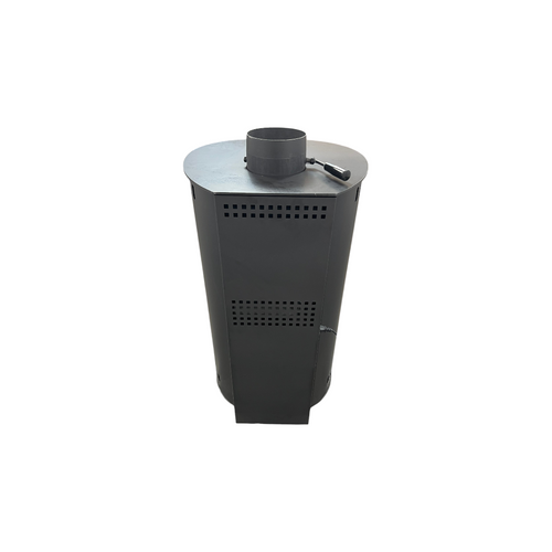 Hart Enjoy Life Cylindrical Vertical Wood-Burning Fireplace, image 13