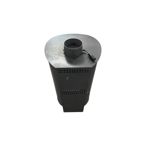 Hart Enjoy Life Cylindrical Vertical Wood-Burning Fireplace, image 14