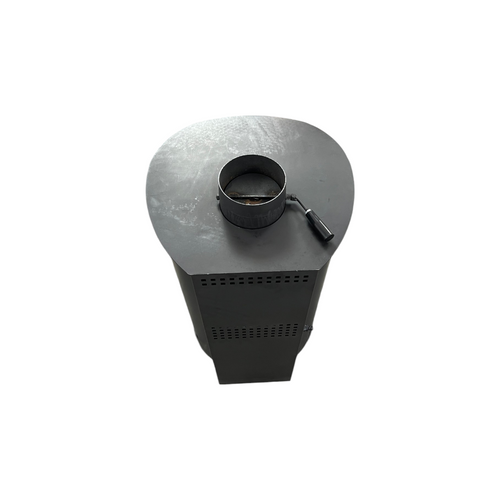 Hart Enjoy Life Cylindrical Vertical Wood-Burning Fireplace, image 15