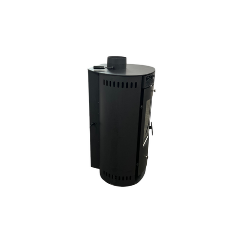 Hart Enjoy Life Cylindrical Vertical Wood-Burning Fireplace, image 19
