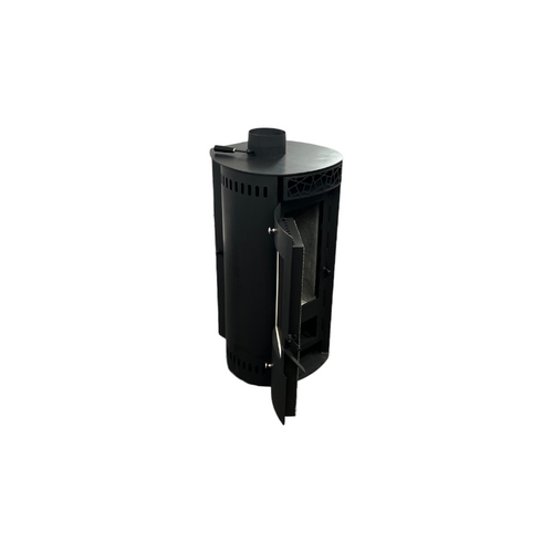 Hart Enjoy Life Cylindrical Vertical Wood-Burning Fireplace, image 31