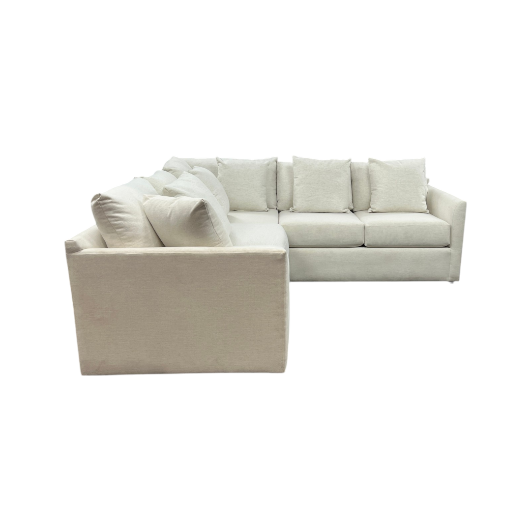 Wayfair Custom Upholstery Cecelia Upholstered L-Shaped Sectional