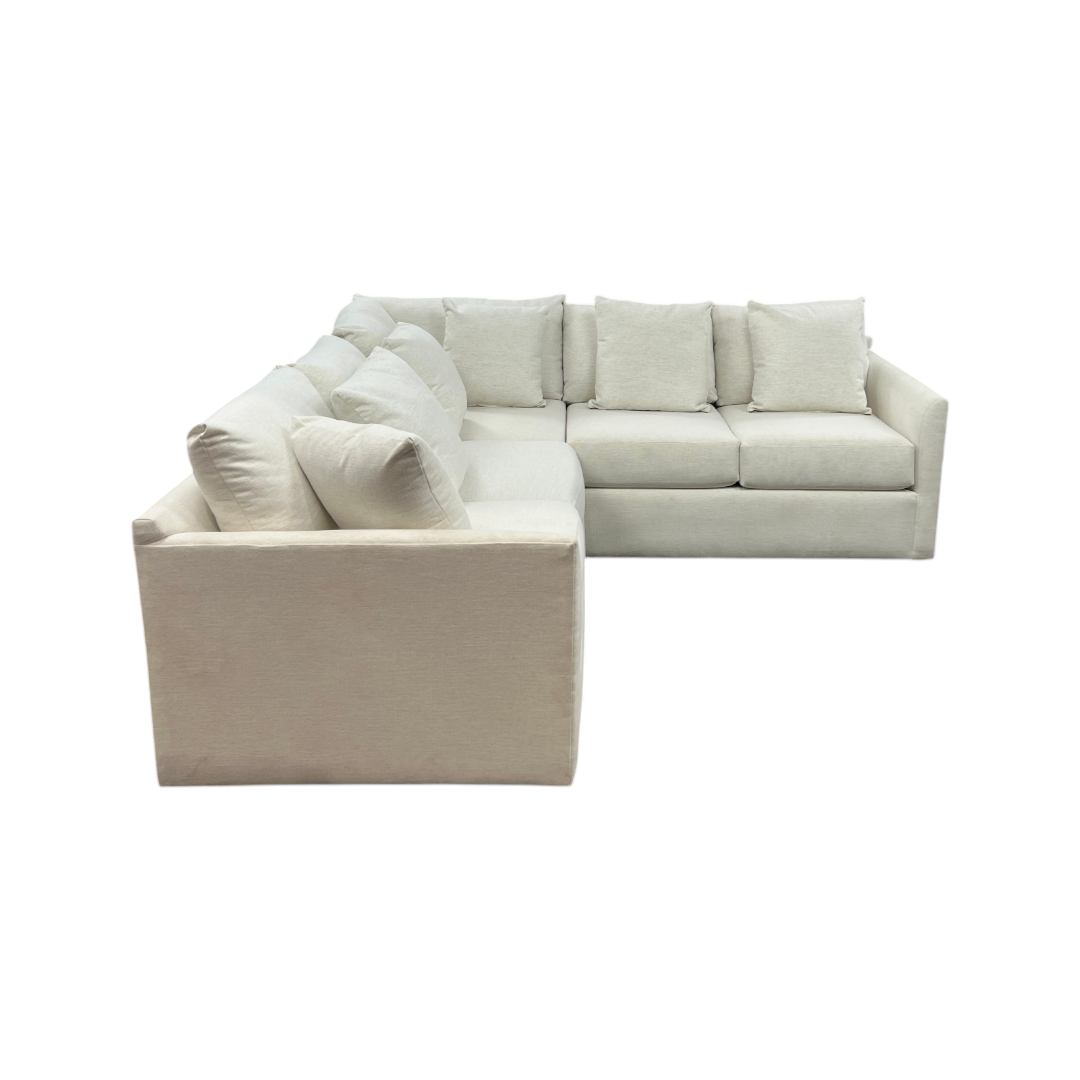 Wayfair Custom Upholstery Cecelia Upholstered L-Shaped Sectional