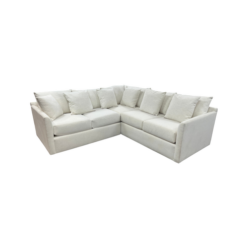 Wayfair Custom Upholstery Cecelia Upholstered L-Shaped Sectional, image 6