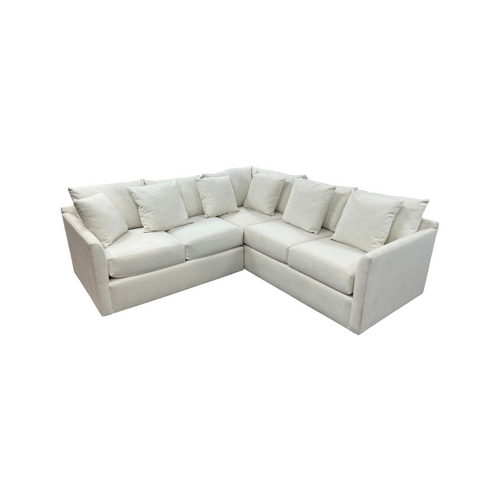 Wayfair Custom Upholstery Cecelia Upholstered L-Shaped Sectional, image 7