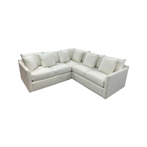 Wayfair Custom Upholstery Cecelia Upholstered L-Shaped Sectional, image 8