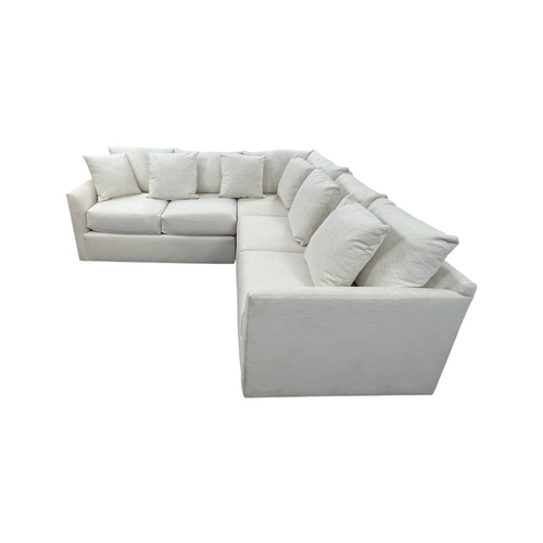 Wayfair Custom Upholstery Cecelia Upholstered L-Shaped Sectional, image 9