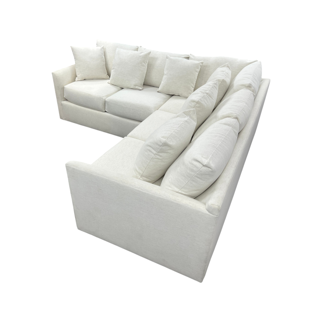 Wayfair Custom Upholstery Cecelia Upholstered L-Shaped Sectional