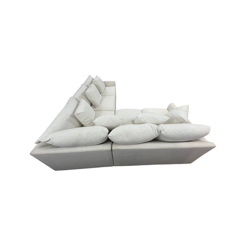 Wayfair Custom Upholstery Cecelia Upholstered L-Shaped Sectional, image 16