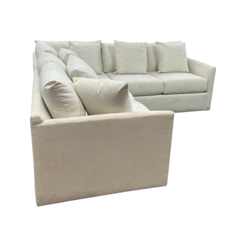 Wayfair Custom Upholstery Cecelia Upholstered L-Shaped Sectional, image 20