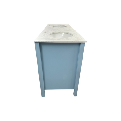 Wade Logan Claudett 60'' Double Bathroom Vanity with Top, image 16