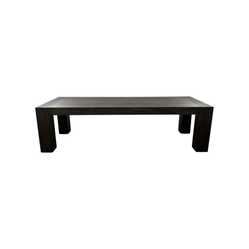 Four Hands Abaso Dining Table 108" - Ebony Rustic Wormwood Oak, image 2