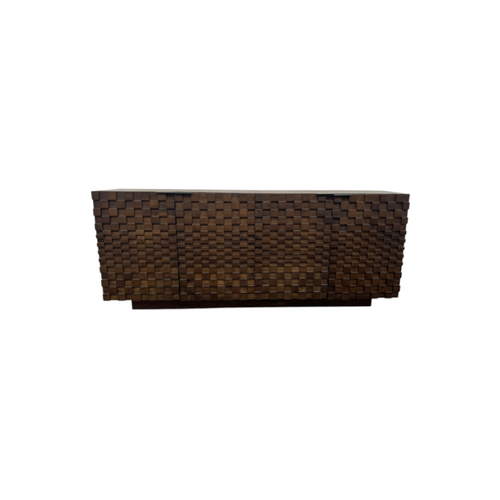 AllModern Givens 75" Carved Wood Sideboard, image 1