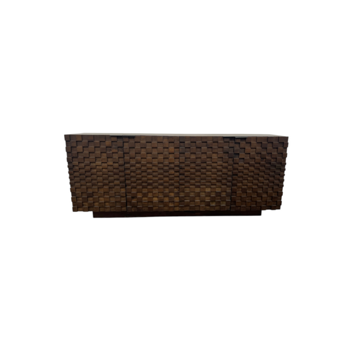 AllModern Givens 75" Carved Wood Sideboard, image 2