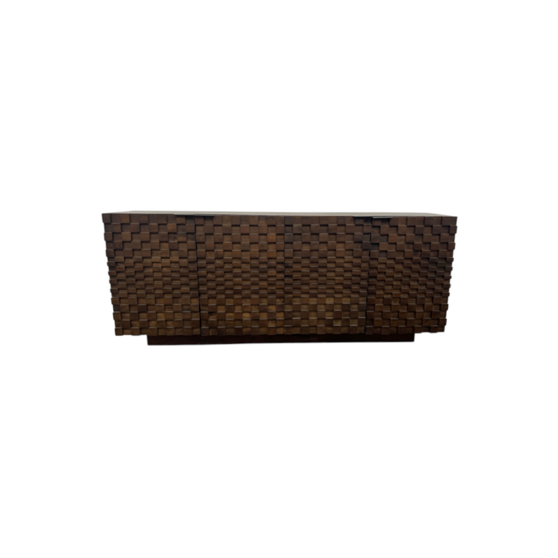AllModern Givens 75" Carved Wood Sideboard