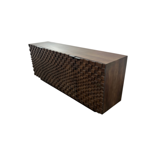 AllModern Givens 75" Carved Wood Sideboard, image 5