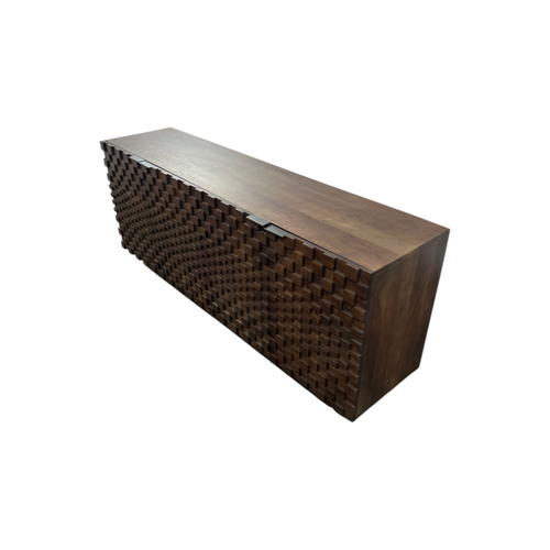 AllModern Givens 75" Carved Wood Sideboard, image 6
