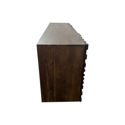 AllModern Givens 75" Carved Wood Sideboard, image 16