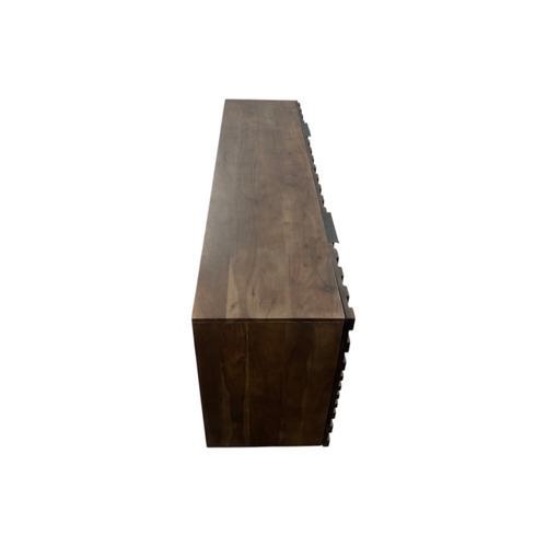 AllModern Givens 75" Carved Wood Sideboard, image 18
