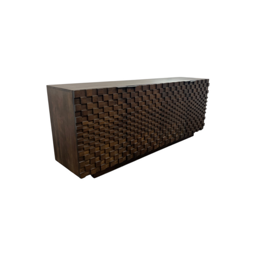 AllModern Givens 75" Carved Wood Sideboard, image 19