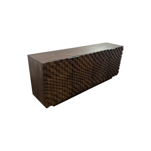 AllModern Givens 75" Carved Wood Sideboard, image 20