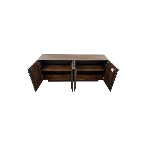 AllModern Givens 75" Carved Wood Sideboard, image 25