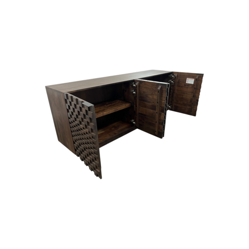AllModern Givens 75" Carved Wood Sideboard, image 28