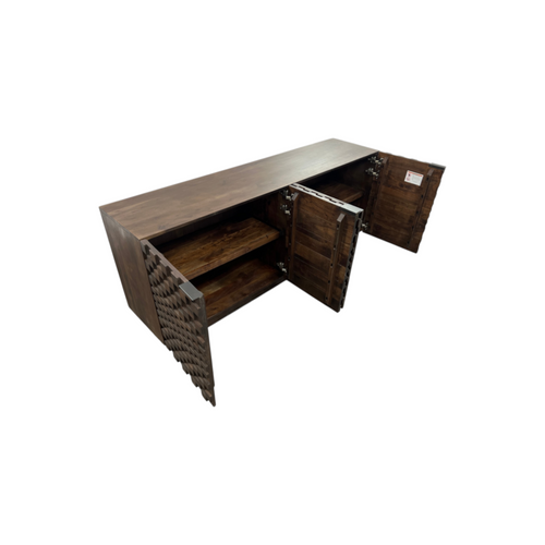 AllModern Givens 75" Carved Wood Sideboard, image 30