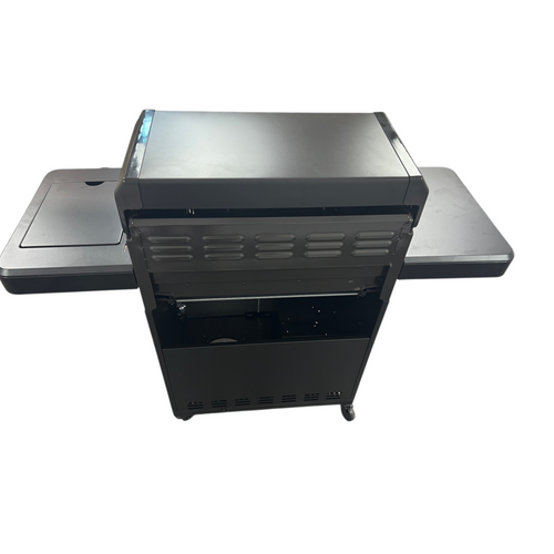 Brand-Man Grills Pro 5-Burner Propane Gas Grill with 14000 BTU Infrared Searing Zone, Porcelain-Coated Cast Iron Cast Iron Grates & Griddle, Side Burner For Outdoor Cooking, image 5