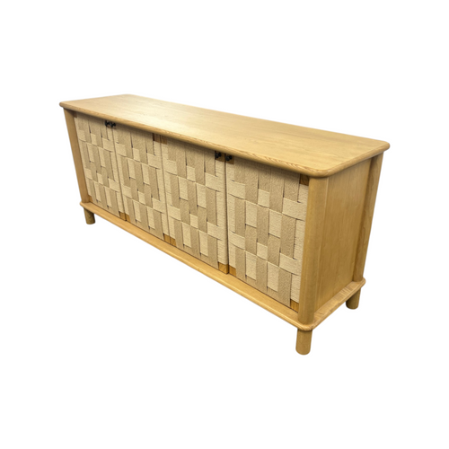 Castlery Ashen Papercord Sideboard, image 3